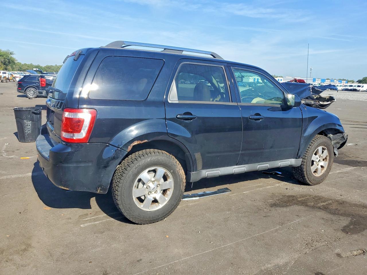 2012 Ford Escape Limited Black vin: 1FMCU0E73CKB83194