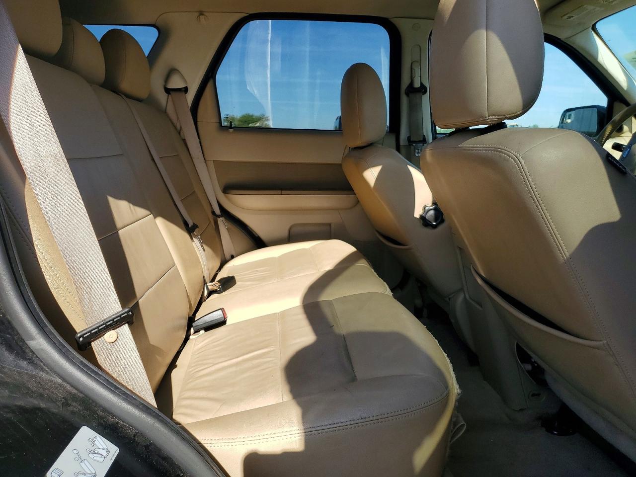 2012 Ford Escape Limited Black vin: 1FMCU0E73CKB83194