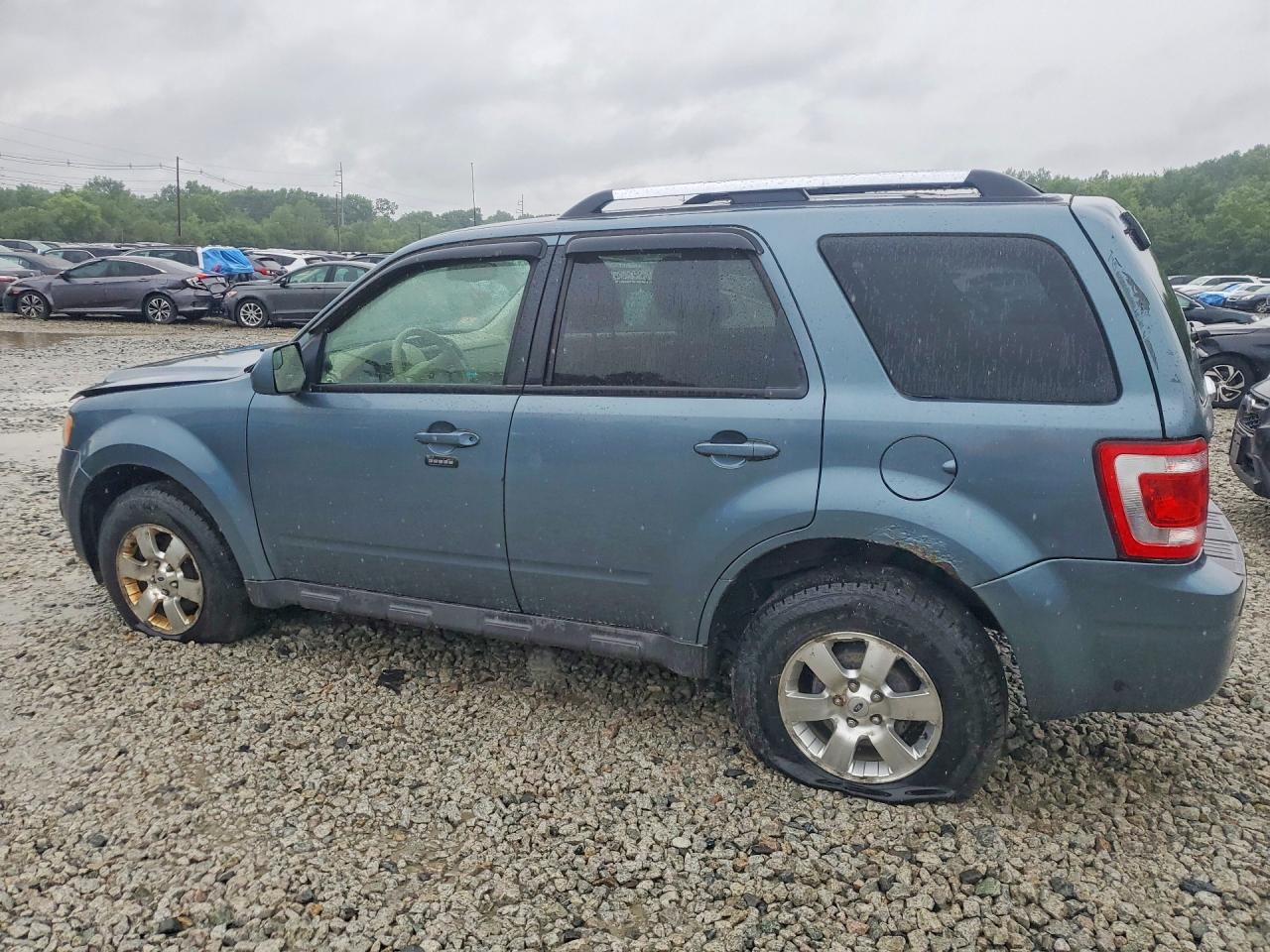 2012 Ford Escape Limited Blue vin: 1FMCU0E73CKC50652