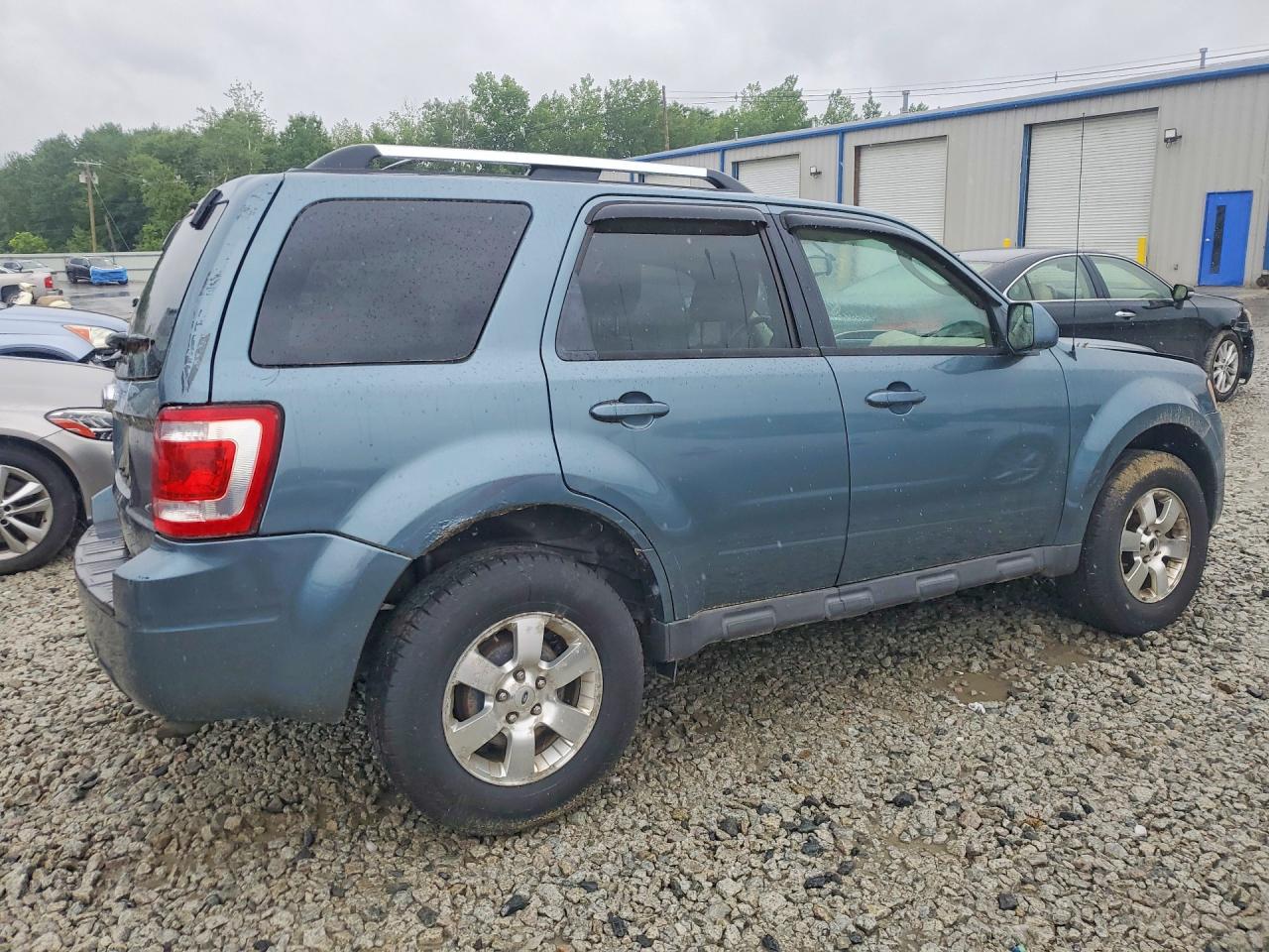 2012 Ford Escape Limited Blue vin: 1FMCU0E73CKC50652