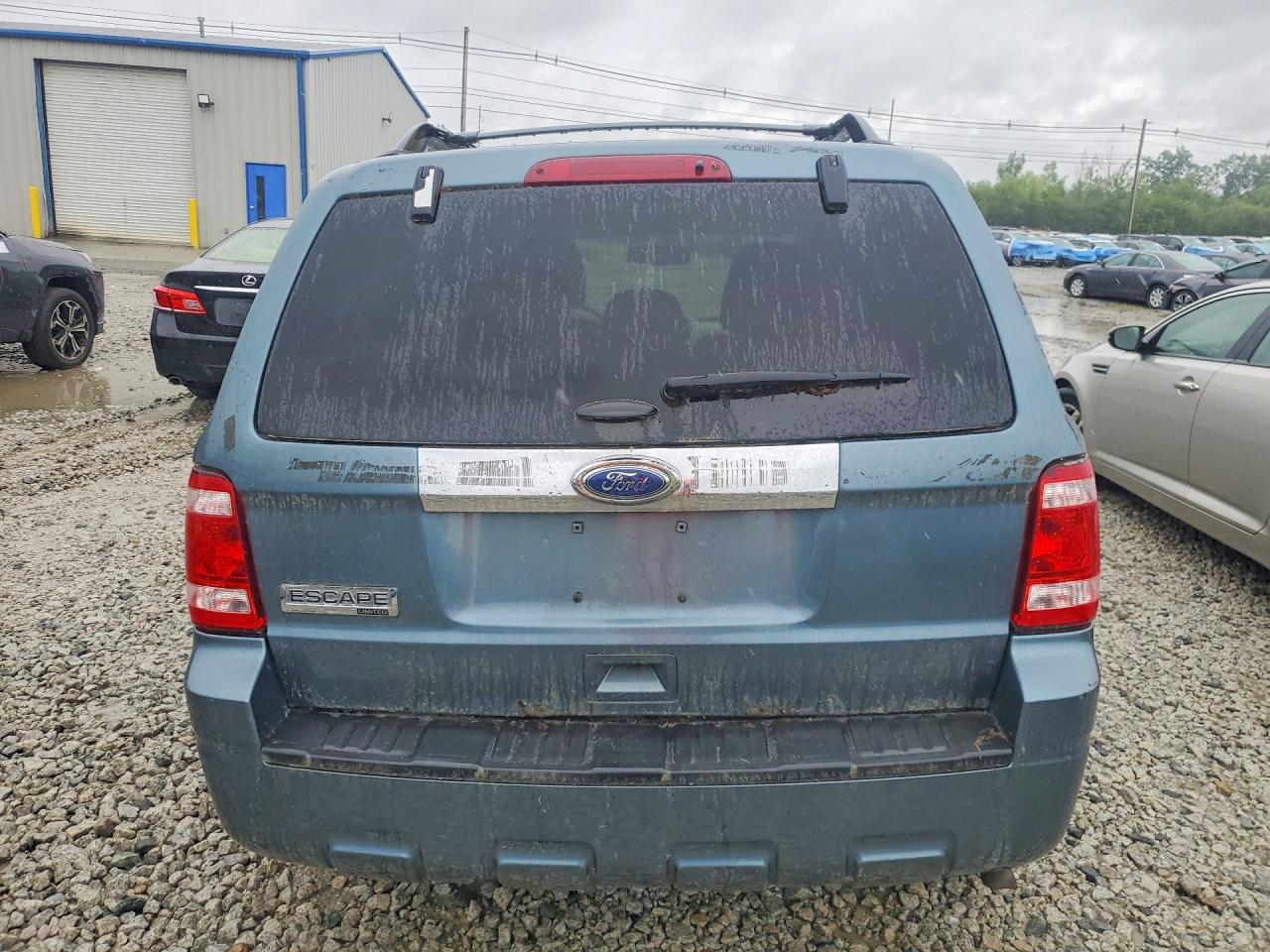 2012 Ford Escape Limited Blue vin: 1FMCU0E73CKC50652