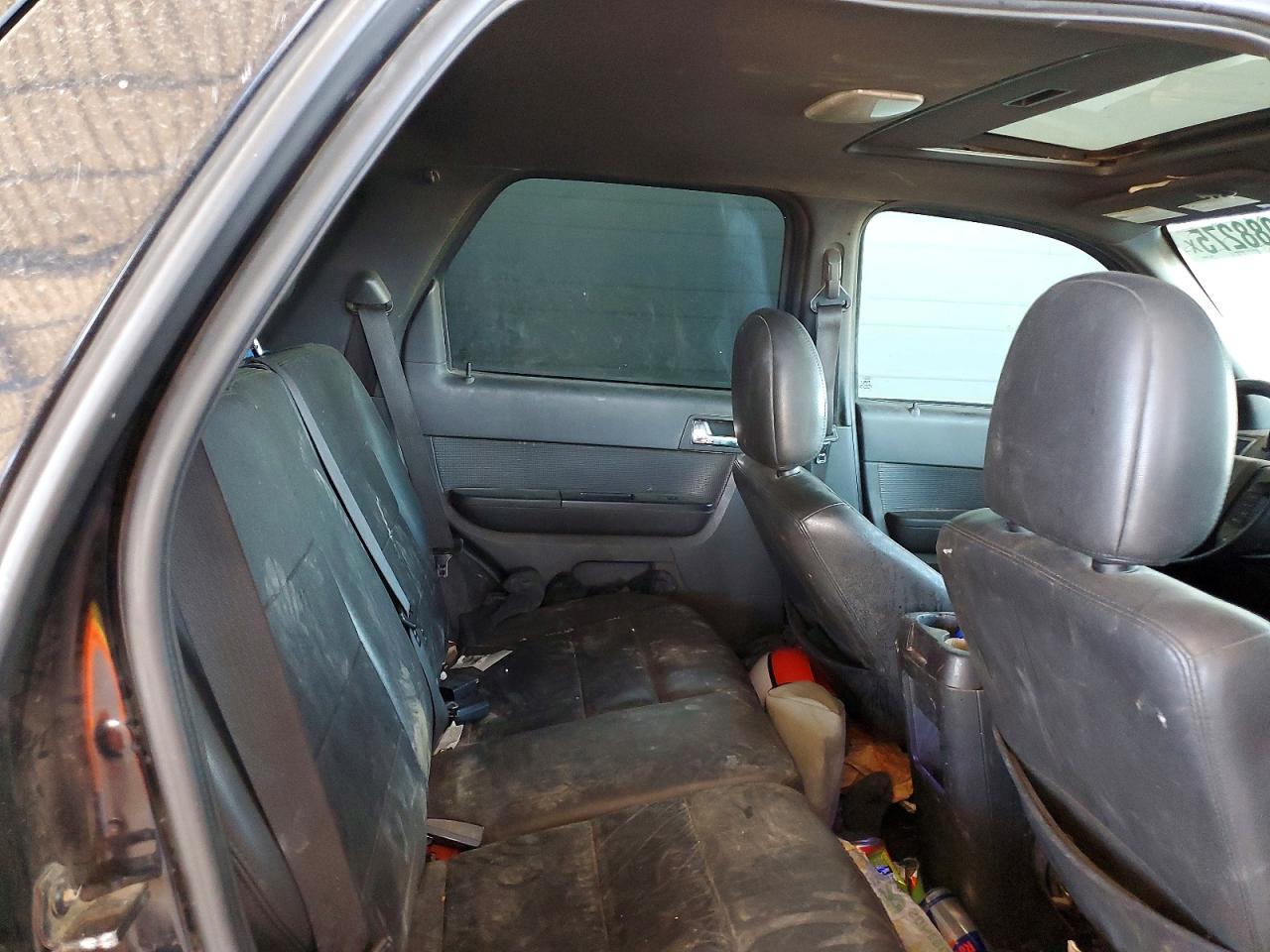 2012 Ford Escape Limited Black vin: 1FMCU0E73CKC63823