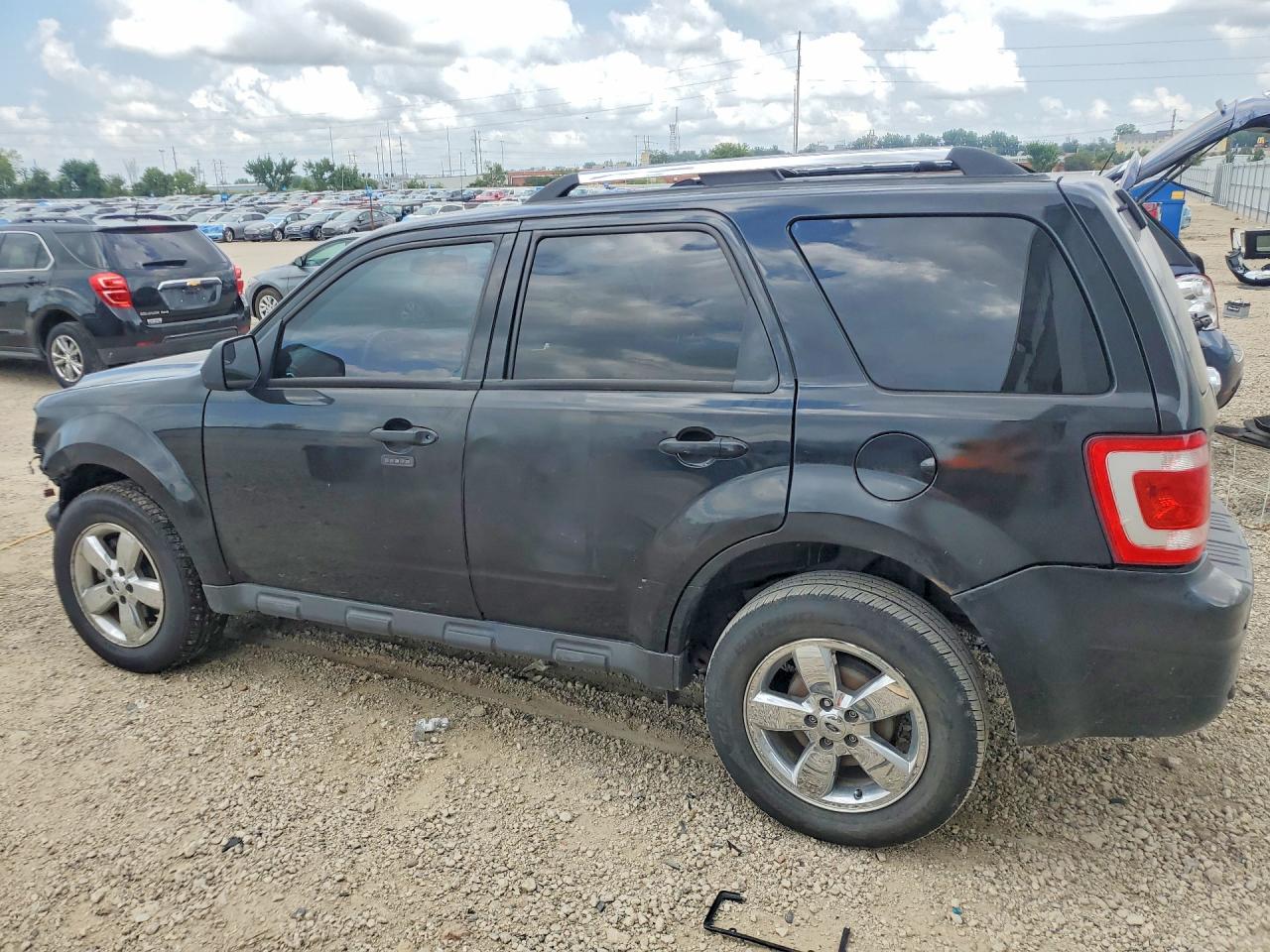 2012 Ford Escape Limited Черный vin: 1FMCU0E74CKA43638