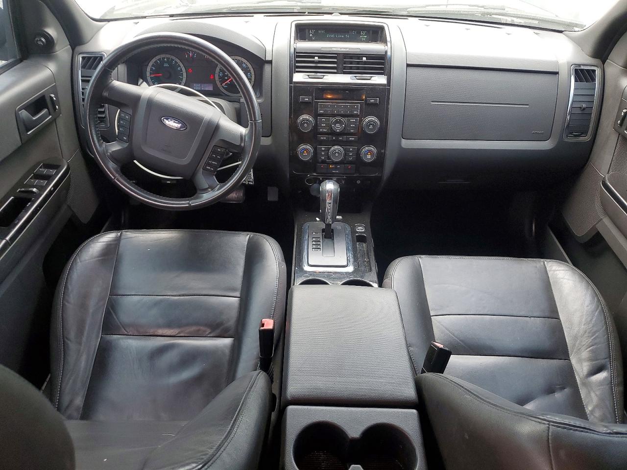 2012 Ford Escape Limited Черный vin: 1FMCU0E74CKA43638