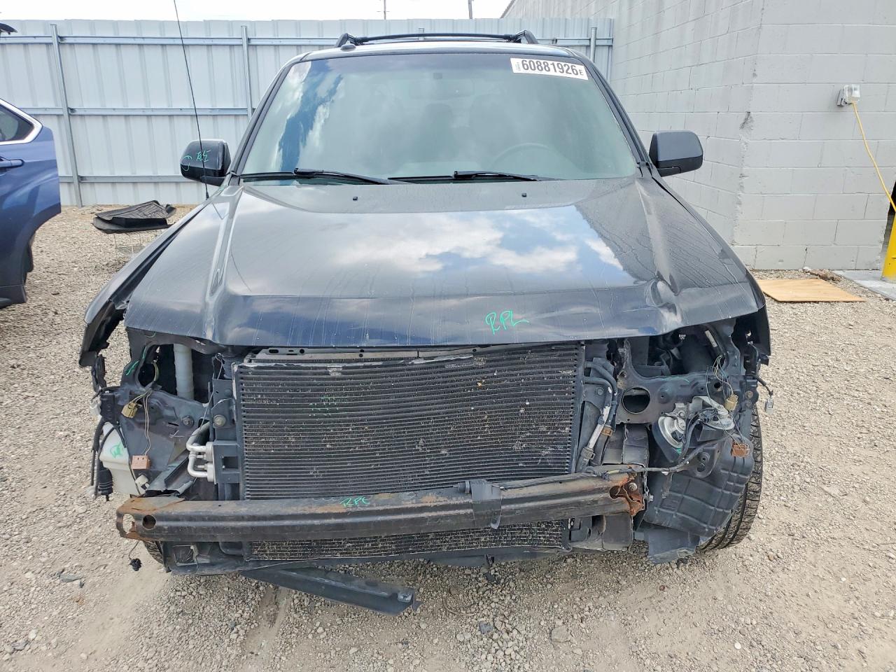 2012 Ford Escape Limited Черный vin: 1FMCU0E74CKA43638