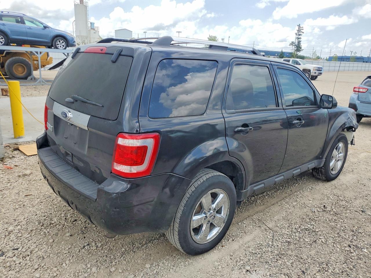 2012 Ford Escape Limited Черный vin: 1FMCU0E74CKA43638
