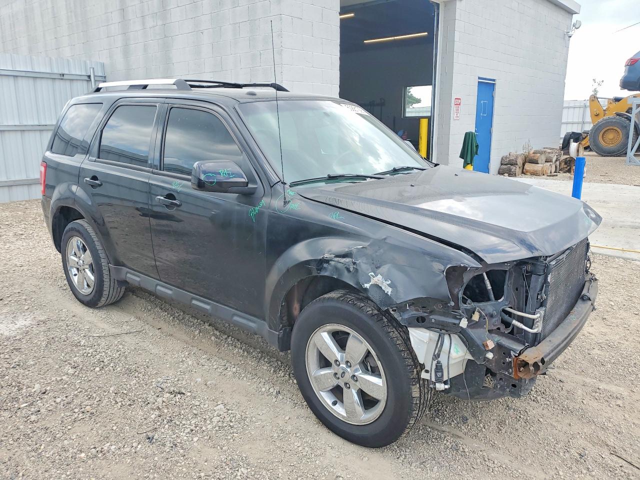 2012 Ford Escape Limited Черный vin: 1FMCU0E74CKA43638