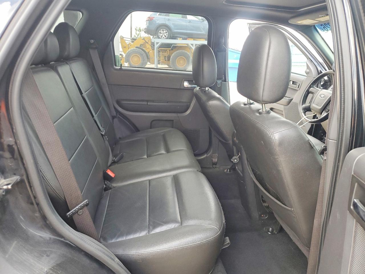 2012 Ford Escape Limited Черный vin: 1FMCU0E74CKA43638