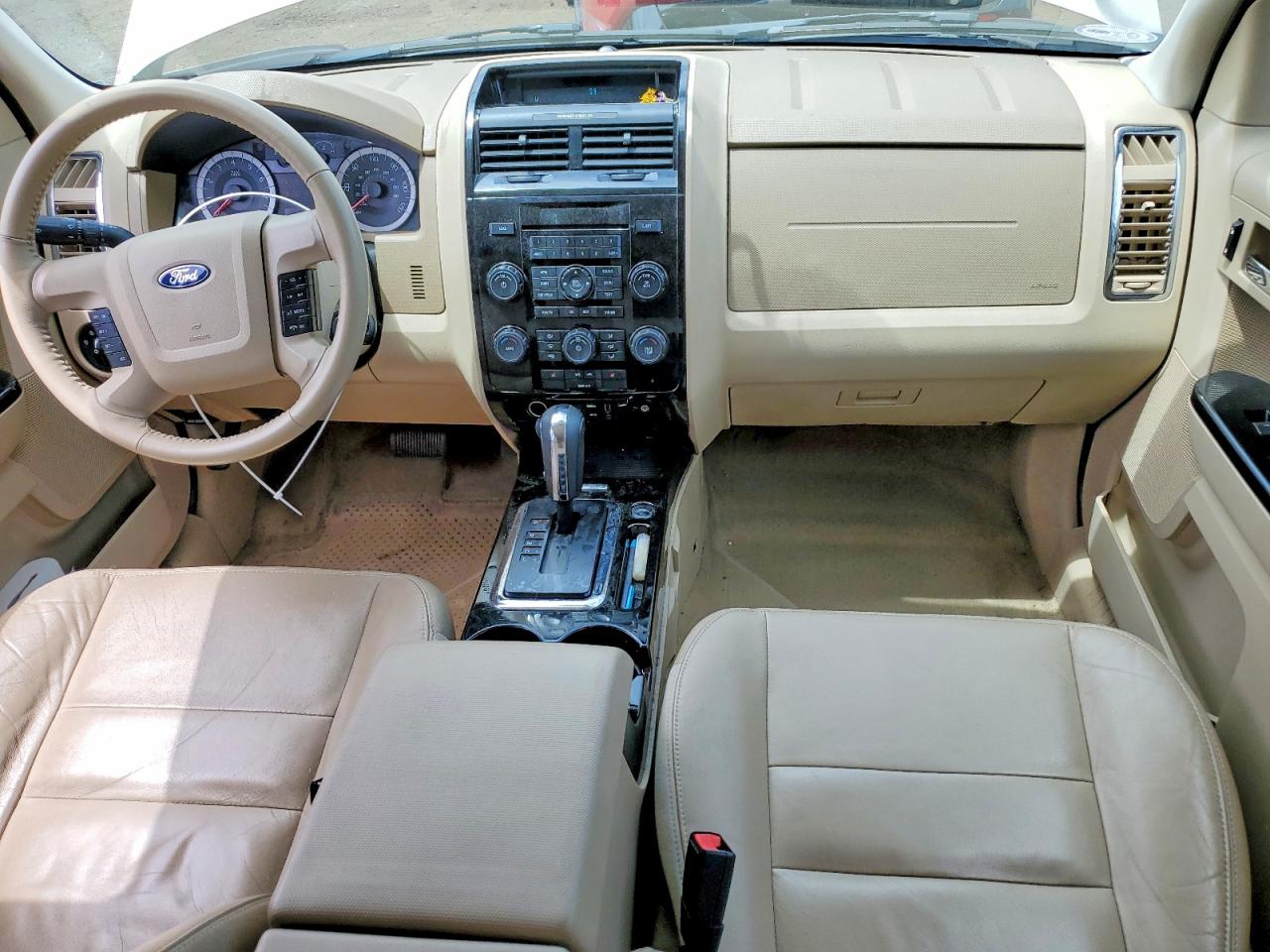 2012 Ford Escape Limited Beige vin: 1FMCU0E74CKA78874