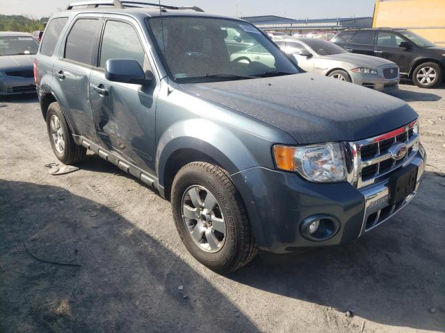 2012 Ford Escape Limited Blue vin: 1FMCU0E74CKB17334
