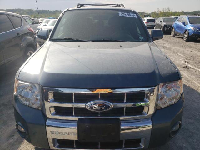 2012 Ford Escape Limited Blue vin: 1FMCU0E74CKB17334