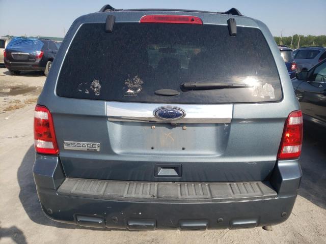 2012 Ford Escape Limited Blue vin: 1FMCU0E74CKB17334