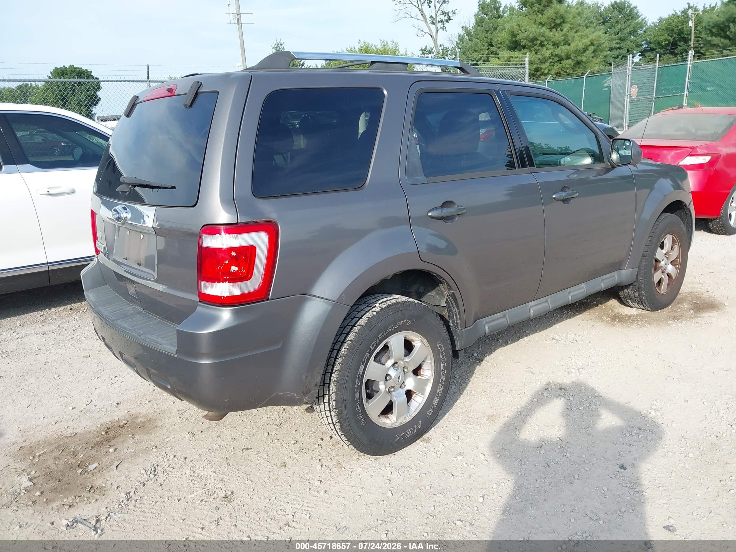 2011 Ford Escape Limited Gray vin: 1FMCU0E75BKC65507
