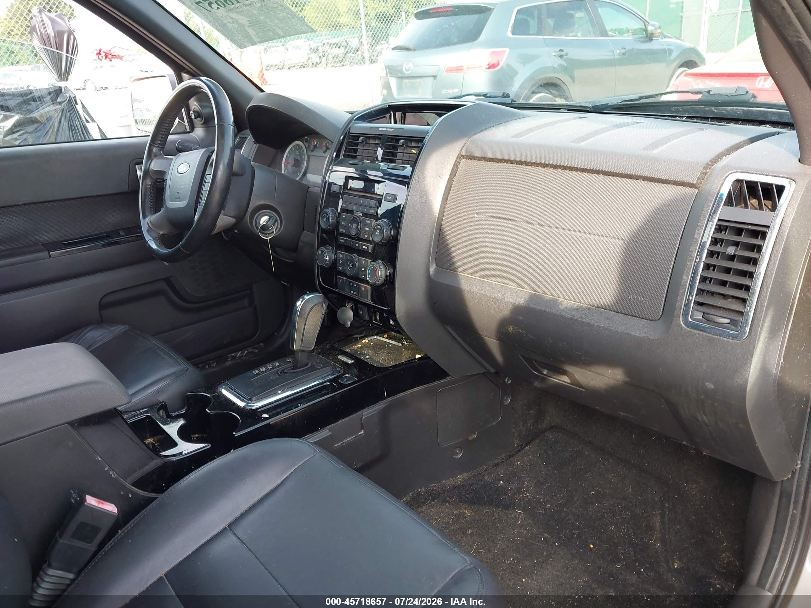 2011 Ford Escape Limited Gray vin: 1FMCU0E75BKC65507