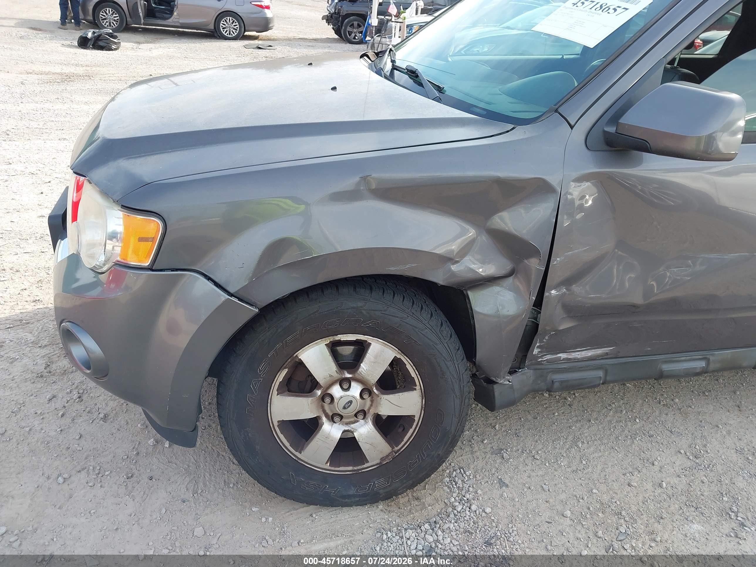 2011 Ford Escape Limited Gray vin: 1FMCU0E75BKC65507