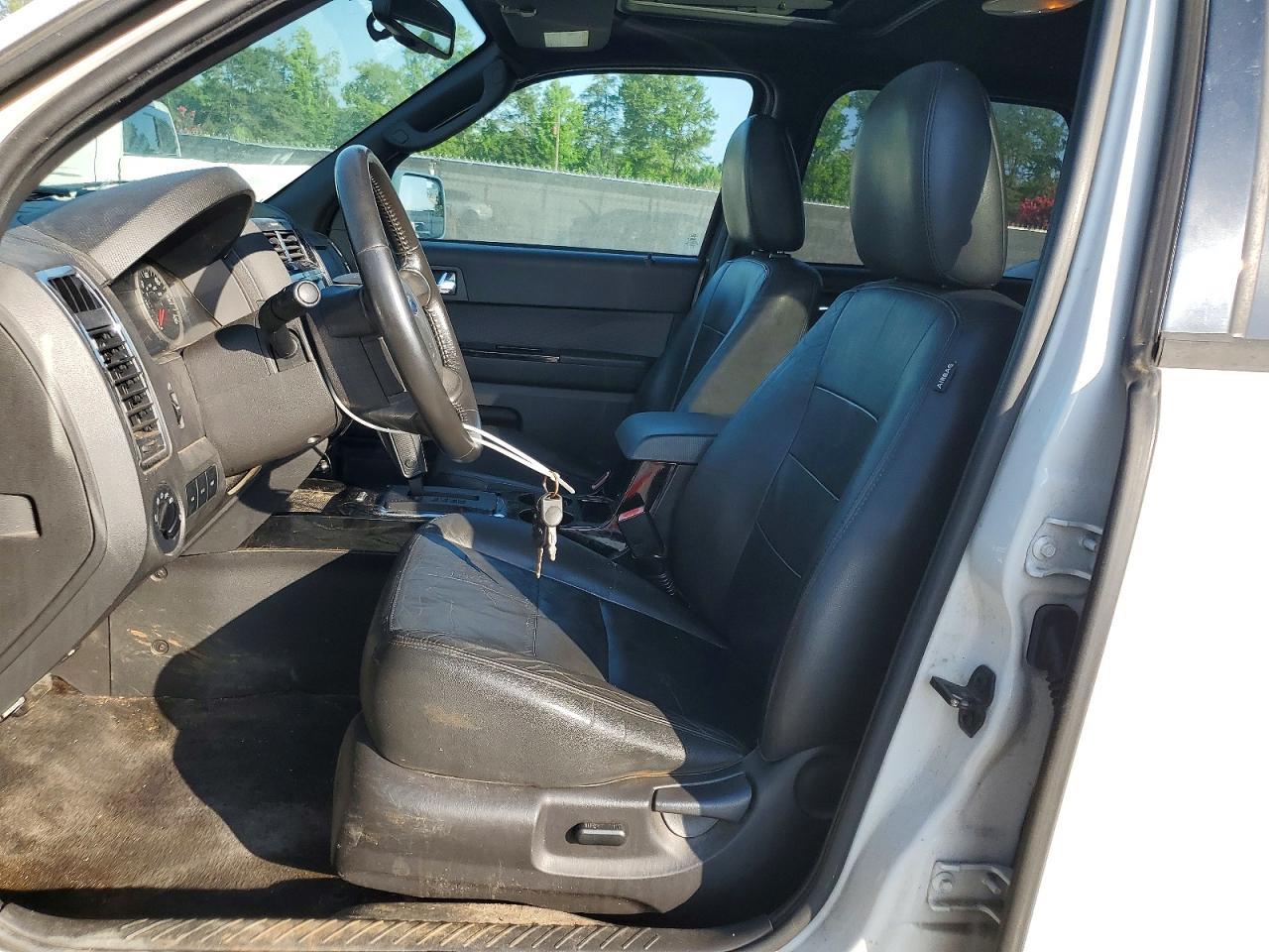 2012 Ford Escape Limited White vin: 1FMCU0E75CKA97109