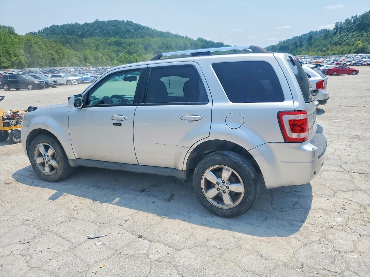 2012 Ford Escape Limited Silver vin: 1FMCU0E75CKC42598