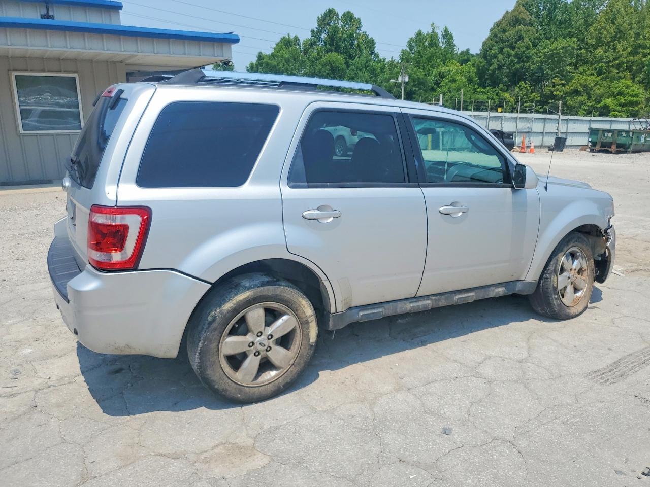 2012 Ford Escape Limited Silver vin: 1FMCU0E75CKC42598