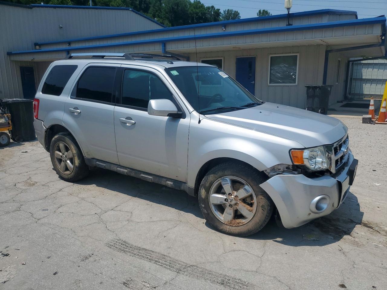 2012 Ford Escape Limited Silver vin: 1FMCU0E75CKC42598