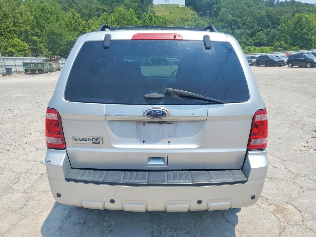 2012 Ford Escape Limited Silver vin: 1FMCU0E75CKC42598