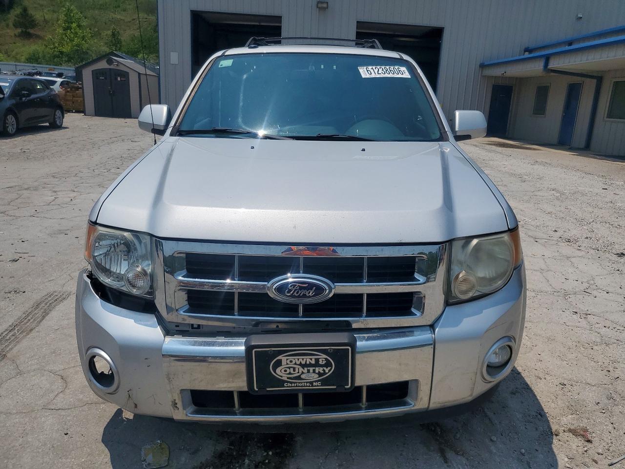 2012 Ford Escape Limited Silver vin: 1FMCU0E75CKC42598