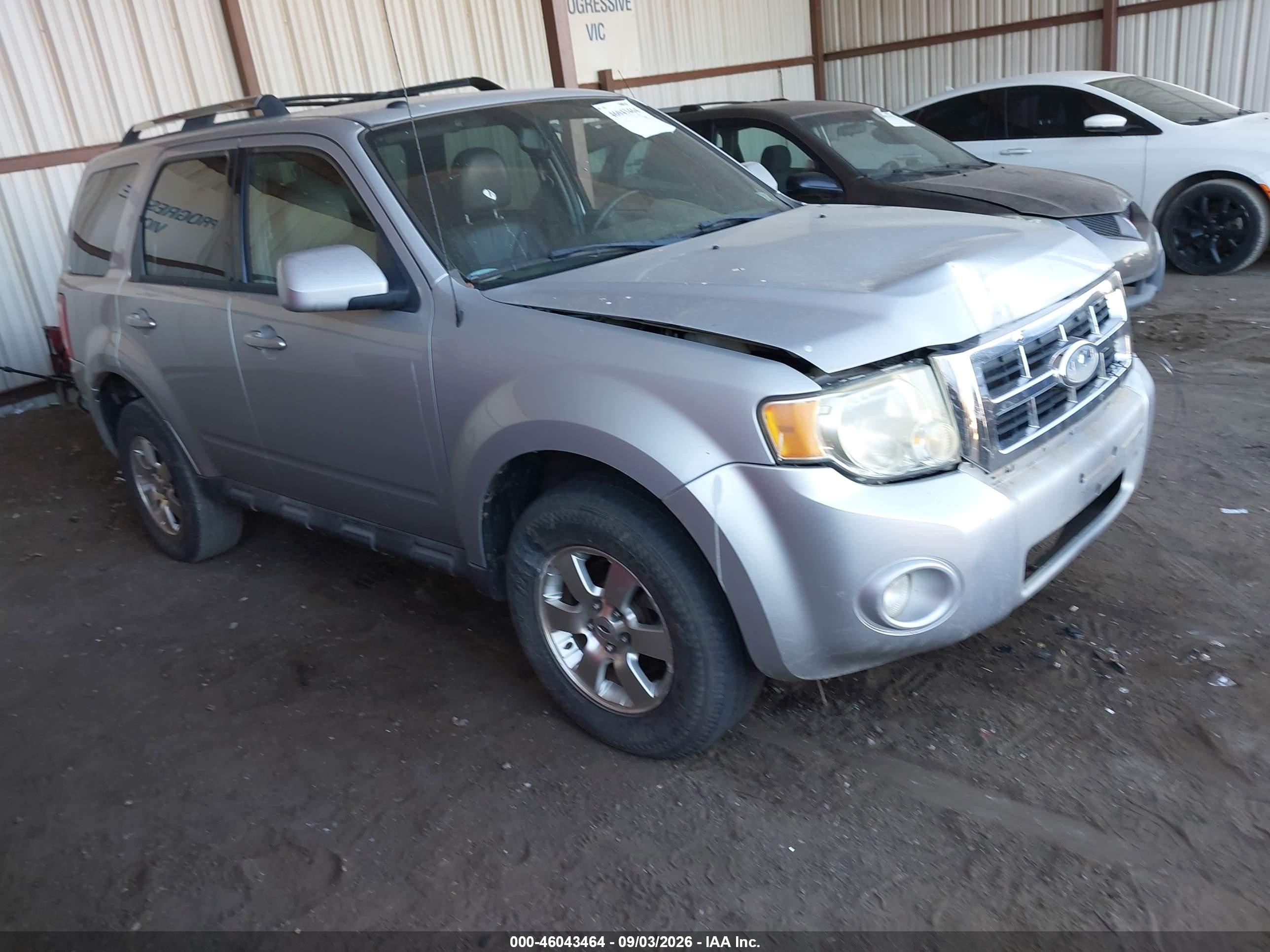 2011 Ford Escape Limited Silver vin: 1FMCU0E77BKB12773