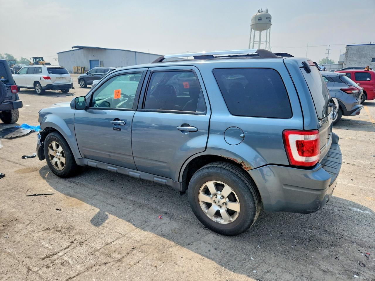 2012 Ford Escape Limited Blue vin: 1FMCU0E77CKA89755