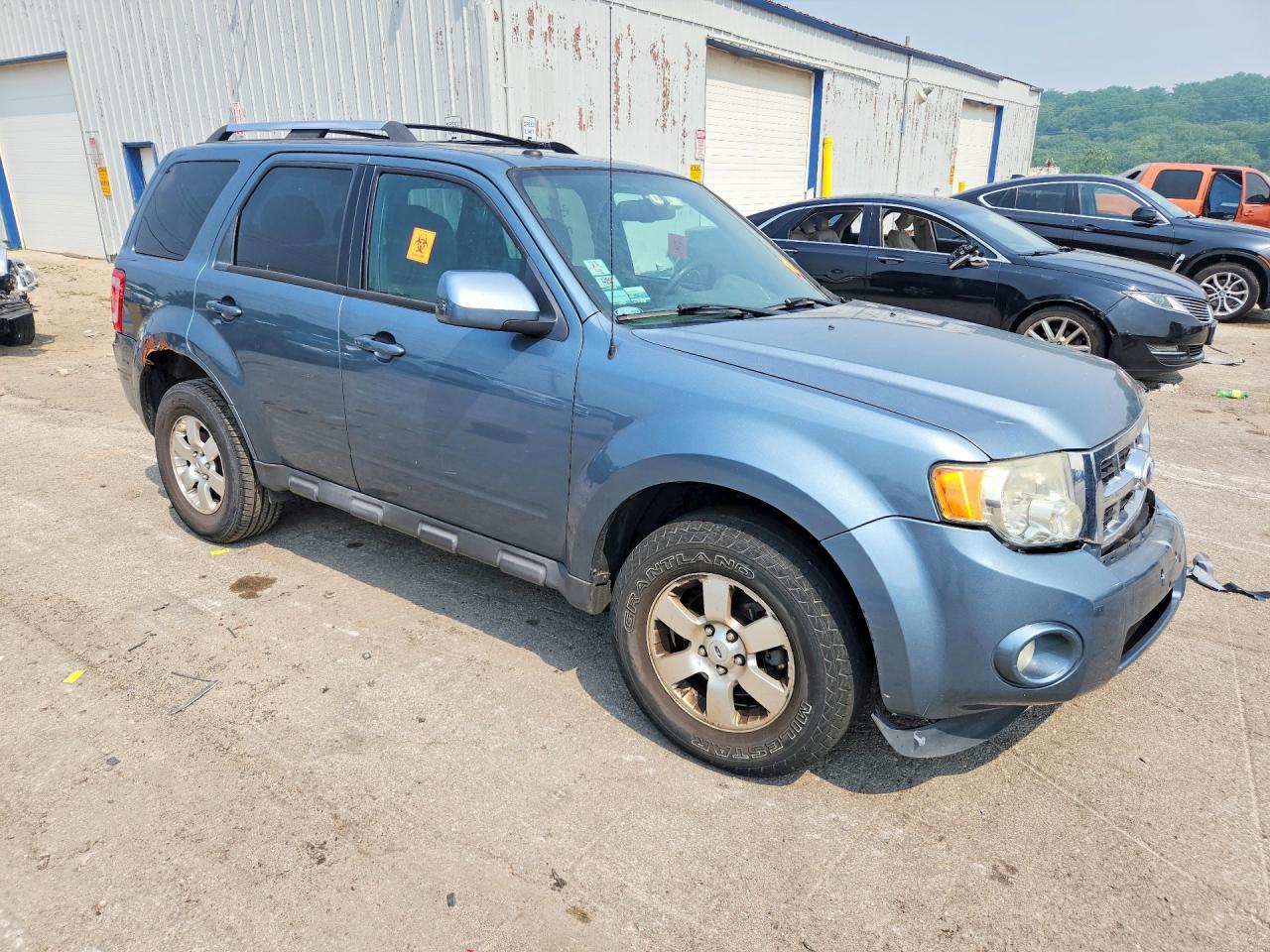 2012 Ford Escape Limited Blue vin: 1FMCU0E77CKA89755