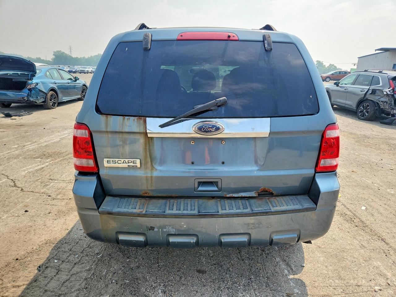 2012 Ford Escape Limited Blue vin: 1FMCU0E77CKA89755