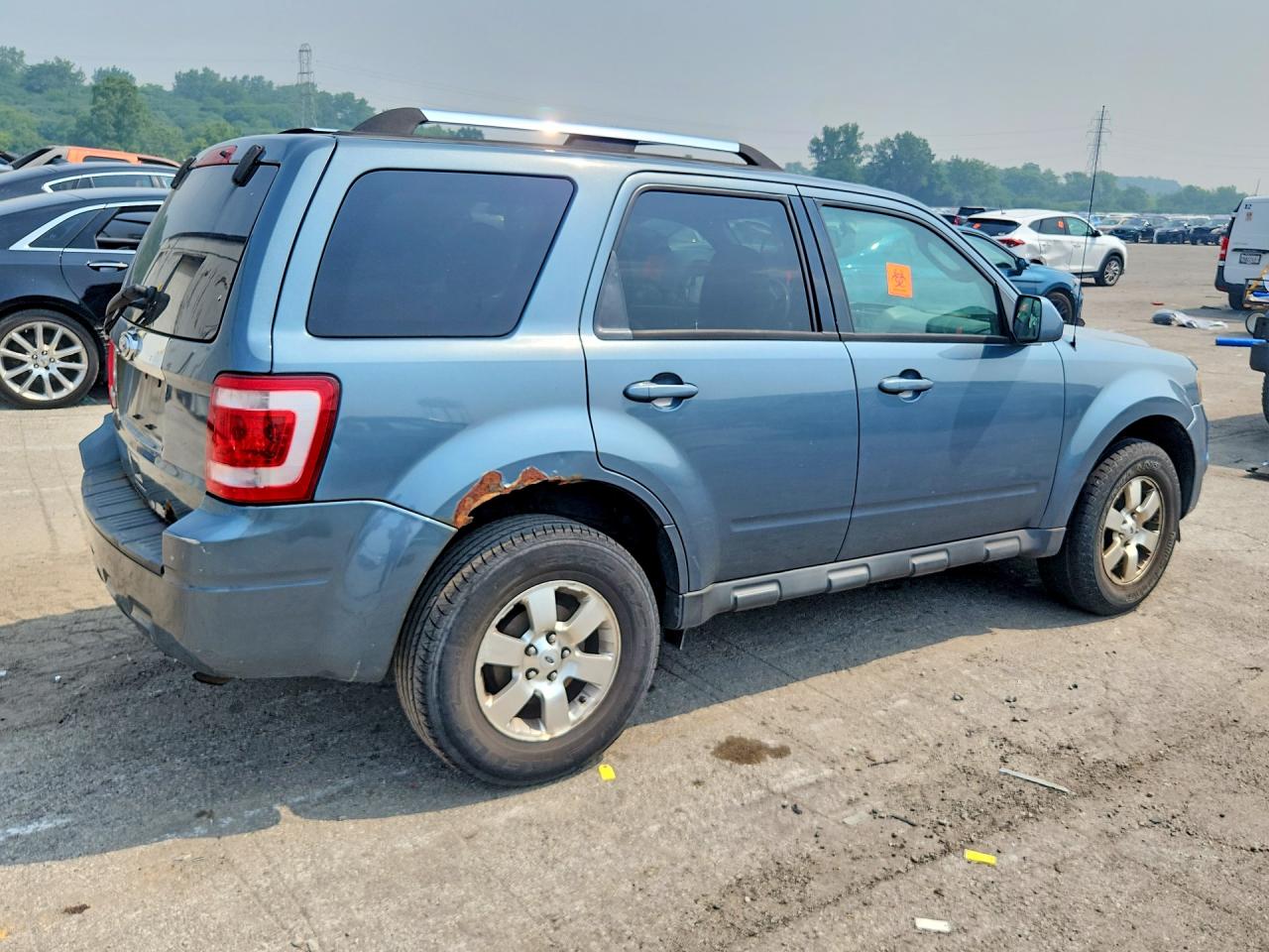2012 Ford Escape Limited Blue vin: 1FMCU0E77CKA89755