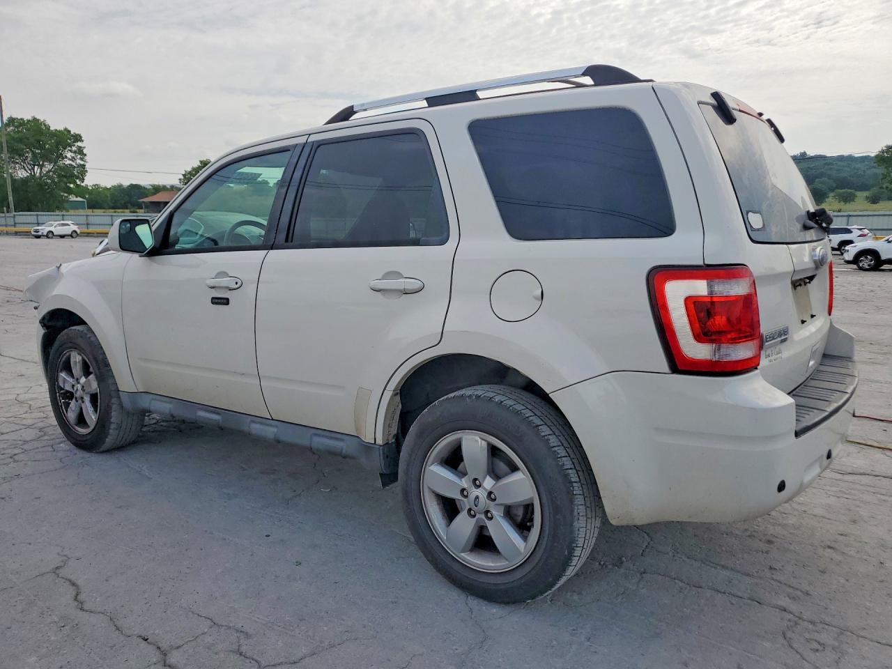 2012 Ford Escape Limited White vin: 1FMCU0E77CKB11205