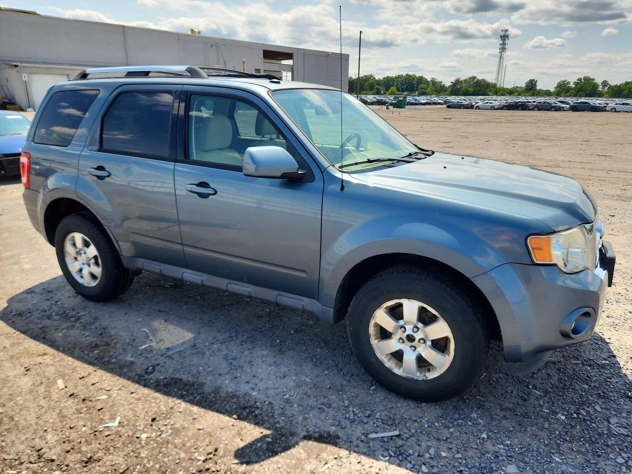 2012 Ford Escape Limited Blue vin: 1FMCU0E77CKC12681
