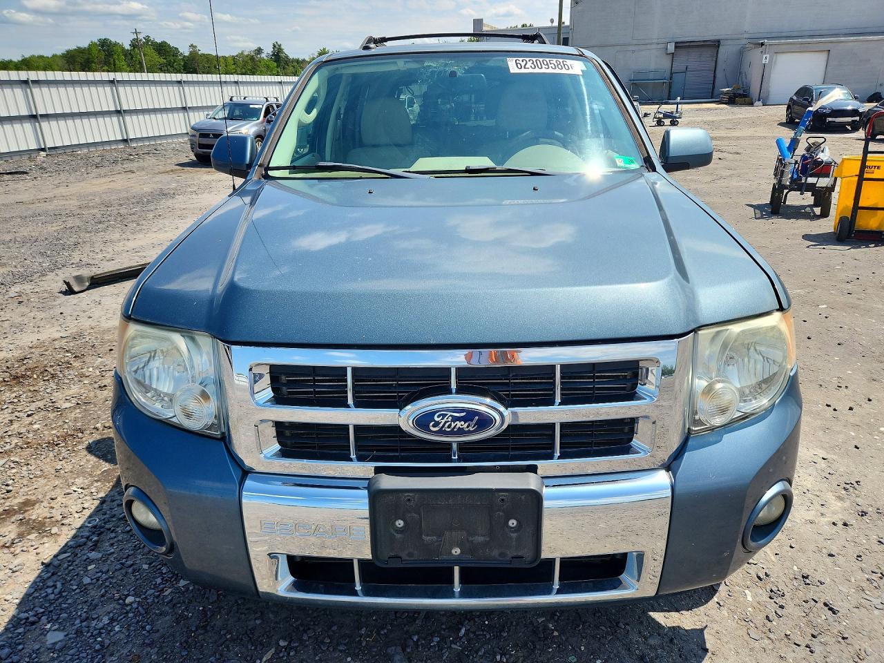 2012 Ford Escape Limited Blue vin: 1FMCU0E77CKC12681