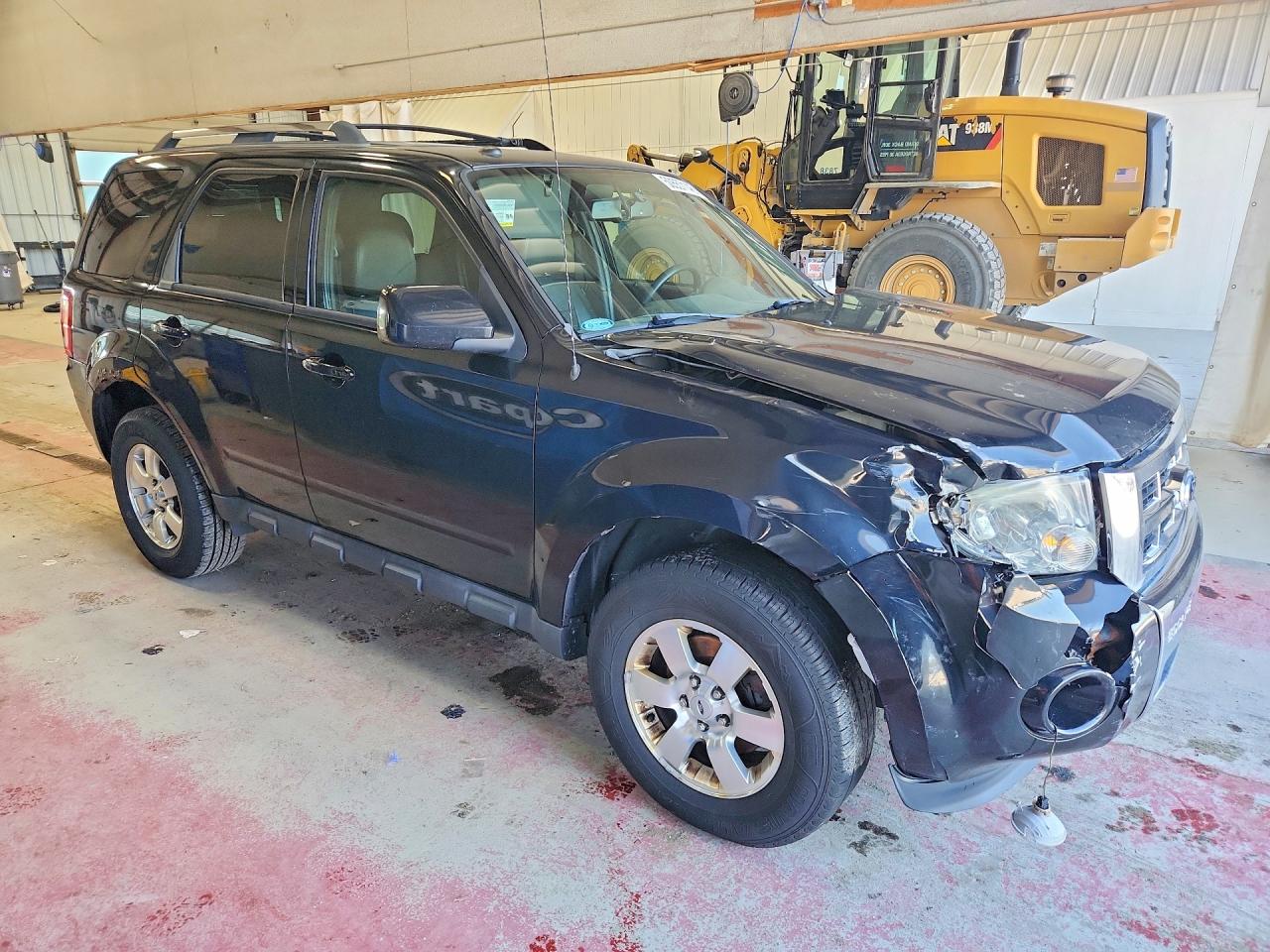 2012 Ford Escape Limited Black vin: 1FMCU0E77CKC64828