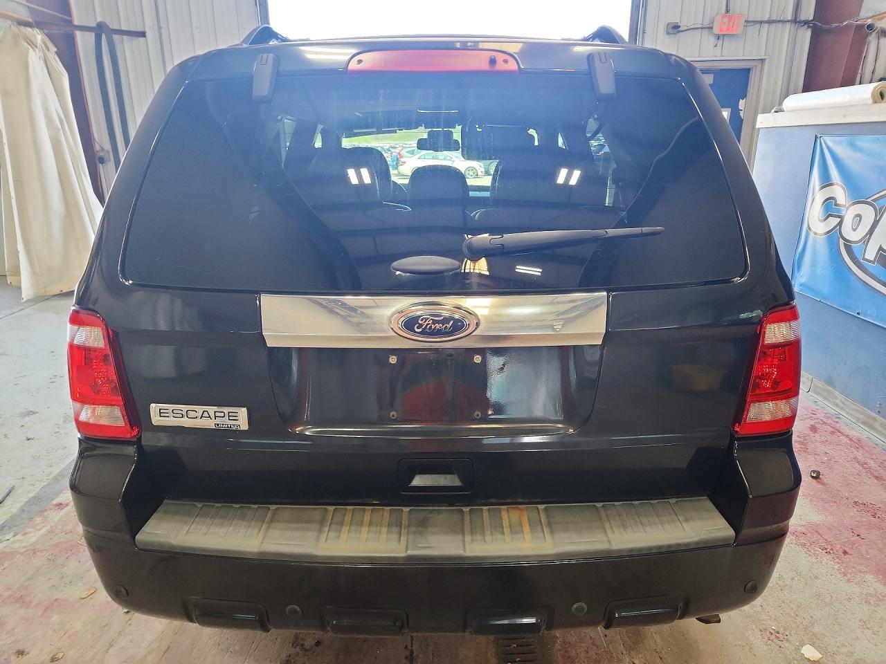 2012 Ford Escape Limited Black vin: 1FMCU0E77CKC64828