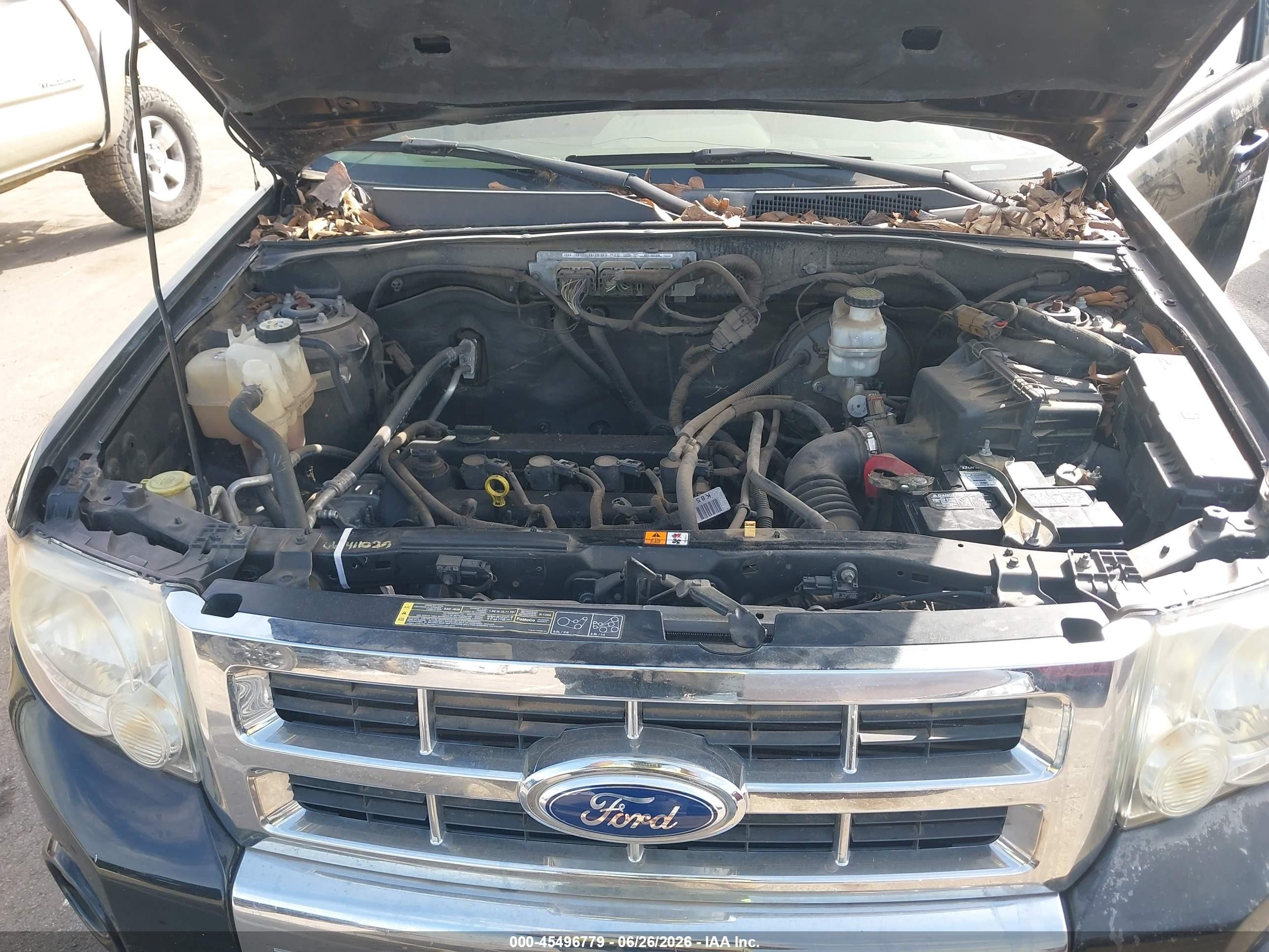 2012 Ford Escape Limited Black vin: 1FMCU0E78CKB06806