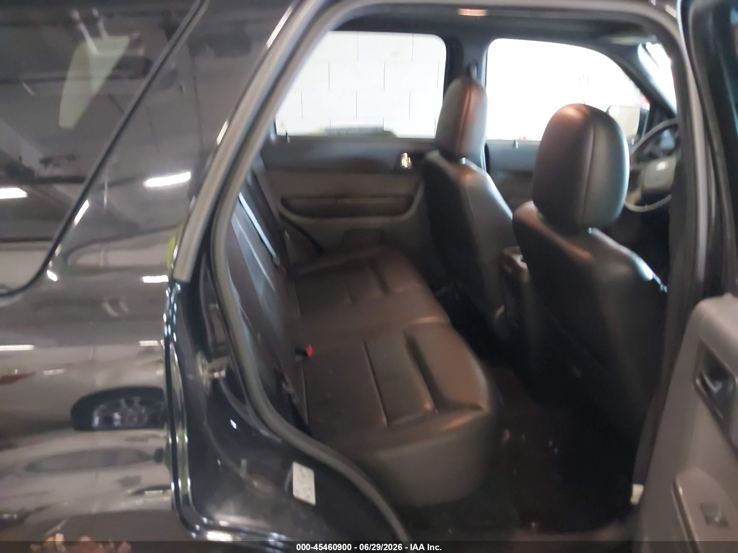 2012 Ford Escape Limited Black vin: 1FMCU0E78CKC84828