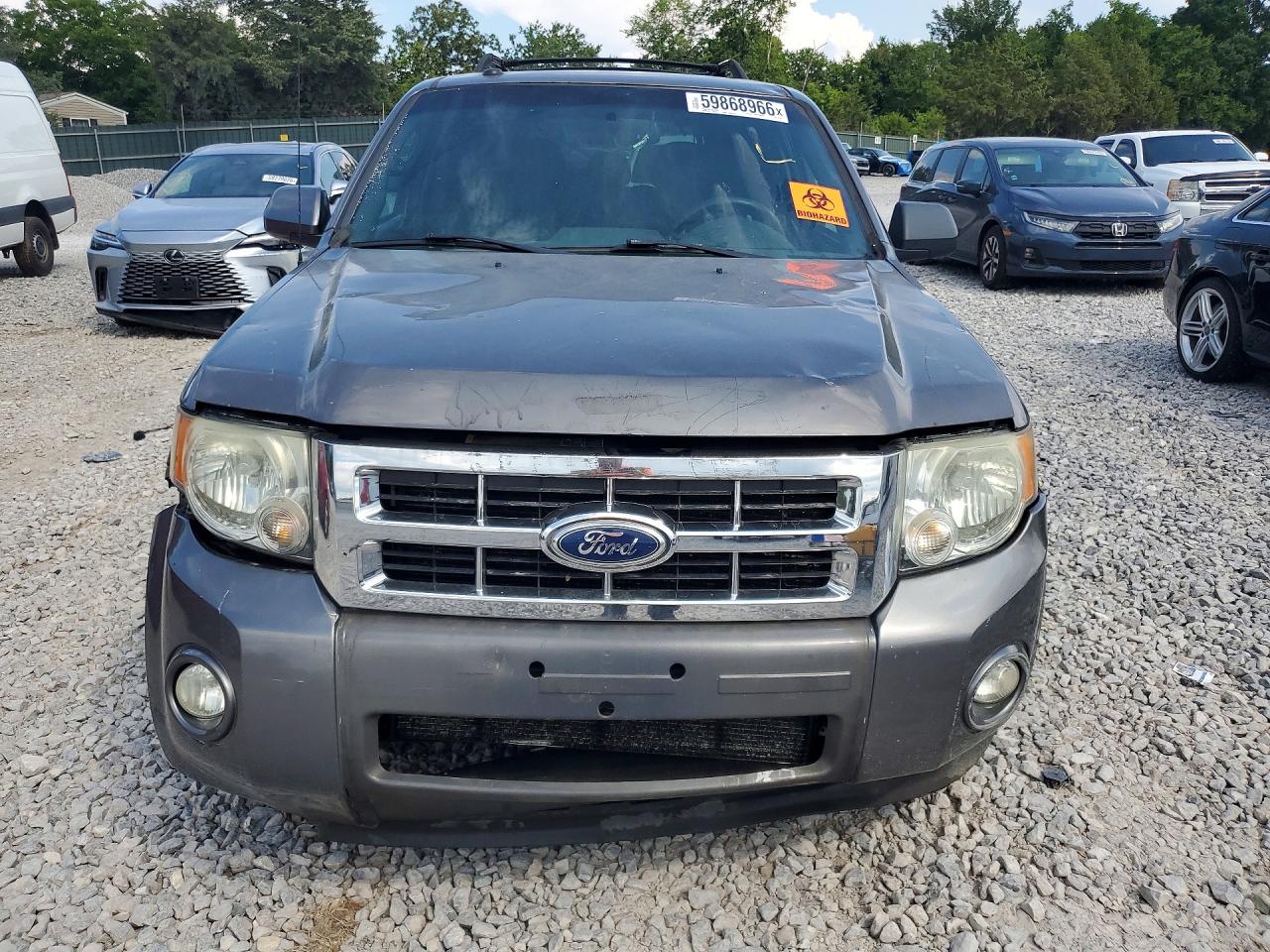 2012 Ford Escape Limited Gray vin: 1FMCU0E79CKA15401