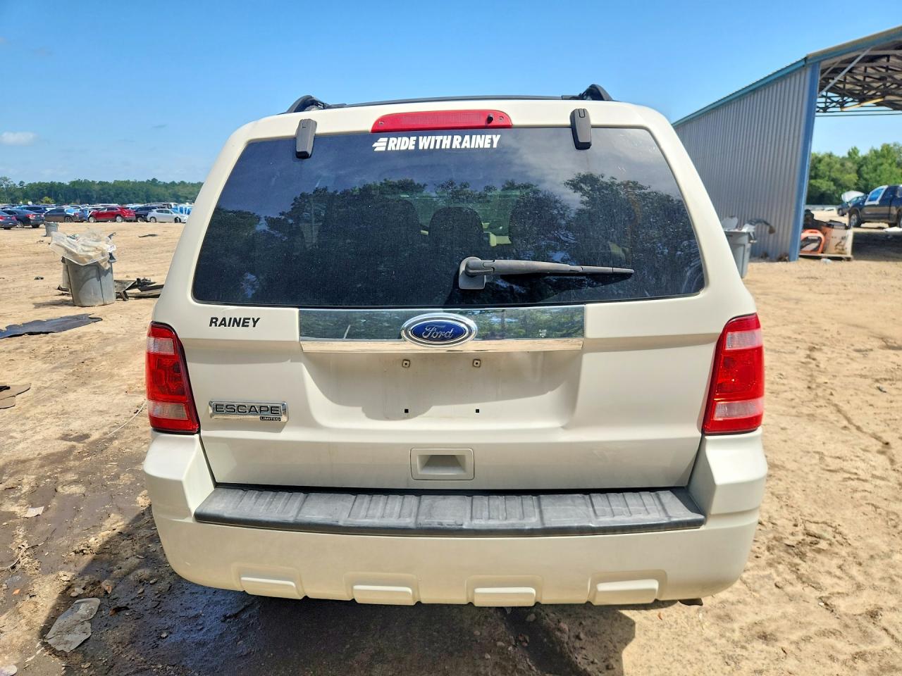 2012 Ford Escape Limited White vin: 1FMCU0E79CKB93633