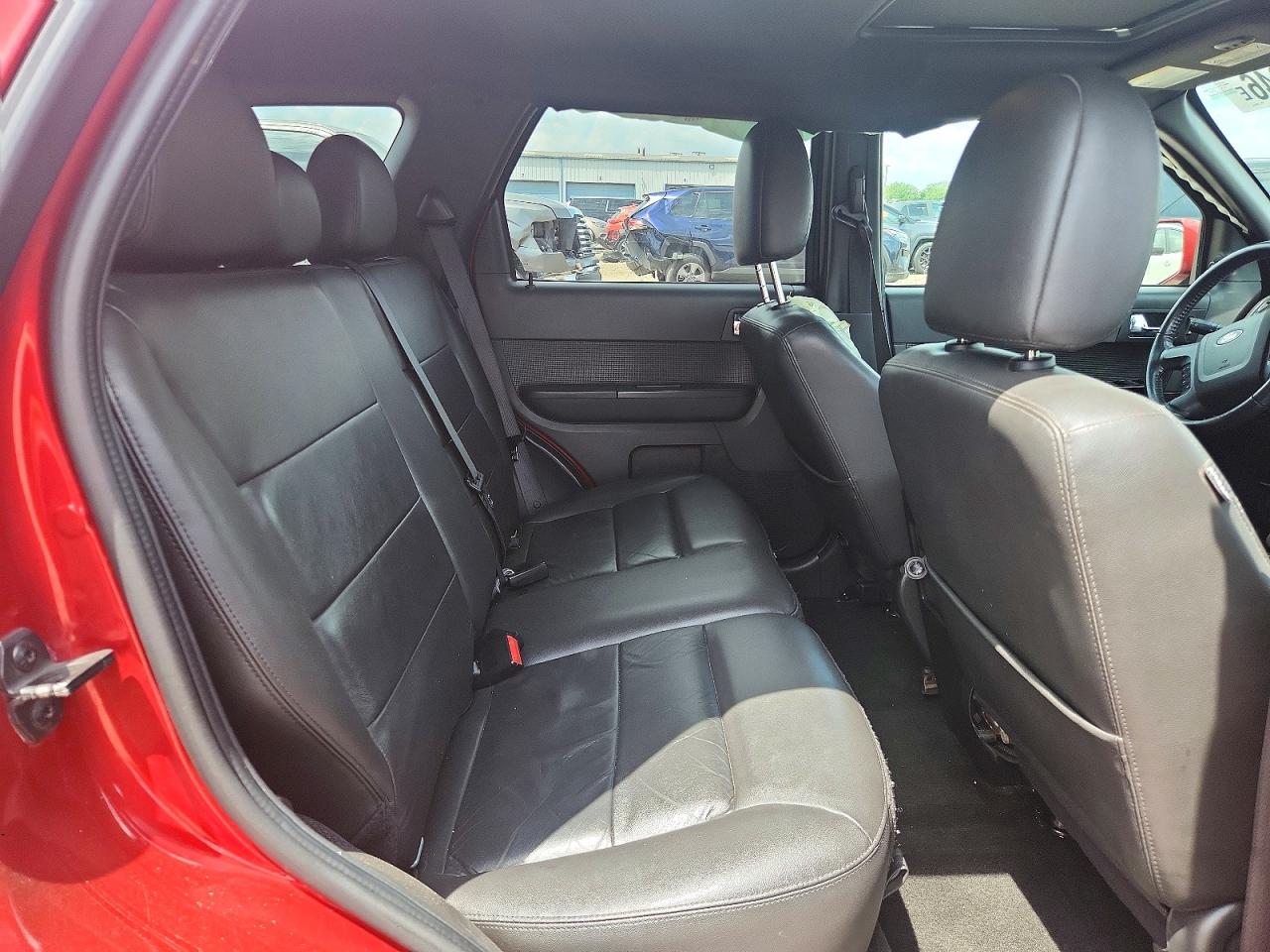 2012 Ford Escape Limited Красный vin: 1FMCU0E79CKC80352