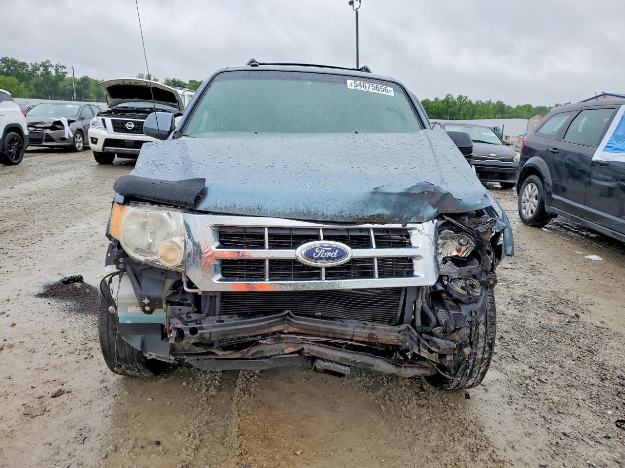 2012 Ford Escape Limited Blue vin: 1FMCU0E79CKC80447