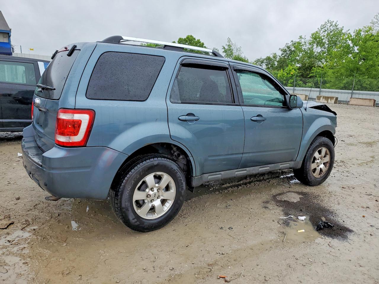 2012 Ford Escape Limited Blue vin: 1FMCU0E79CKC80447