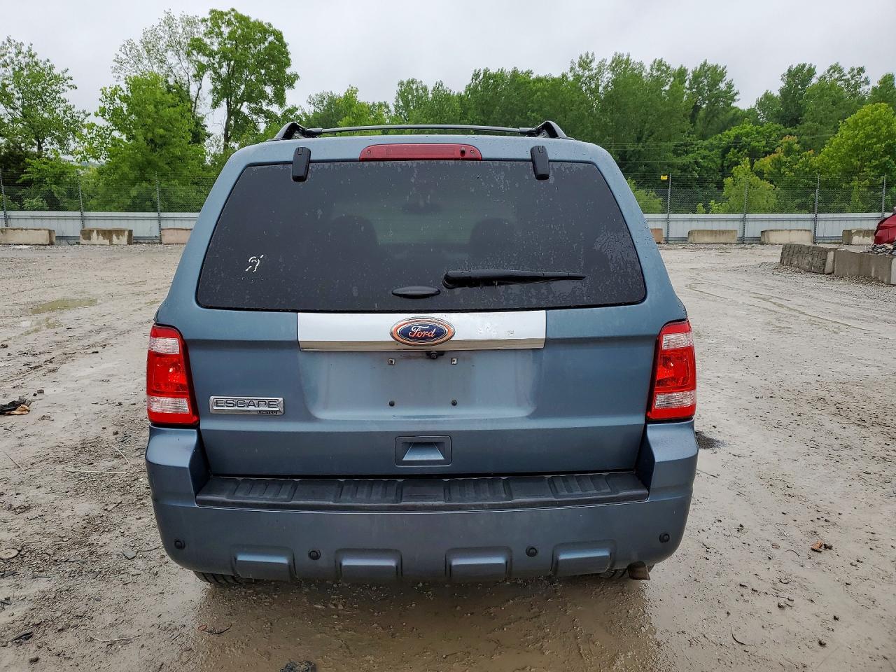 2012 Ford Escape Limited Blue vin: 1FMCU0E79CKC80447