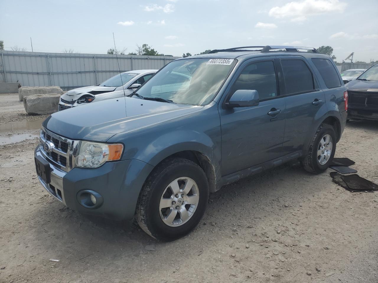 2012 Ford Escape Limited Blue vin: 1FMCU0E7XCKC15106