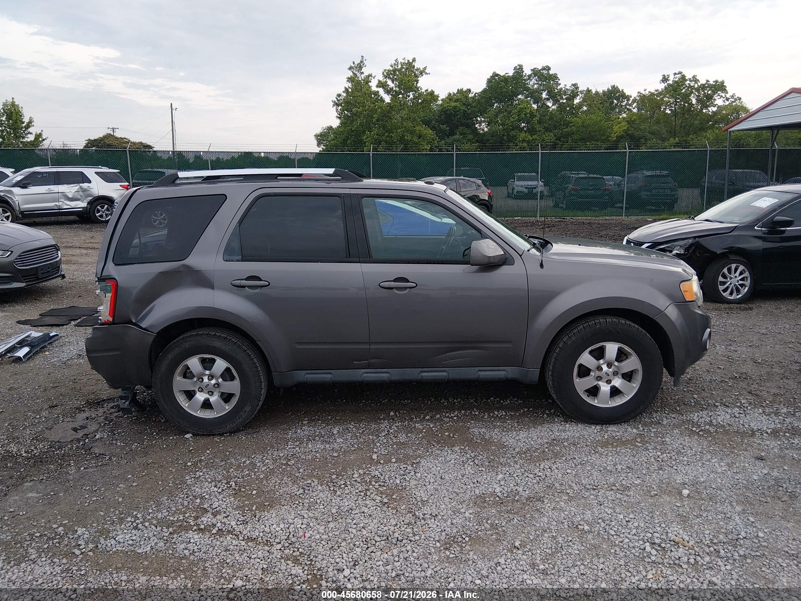 2010 Ford Escape Limited Gray vin: 1FMCU0EG0AKC15211