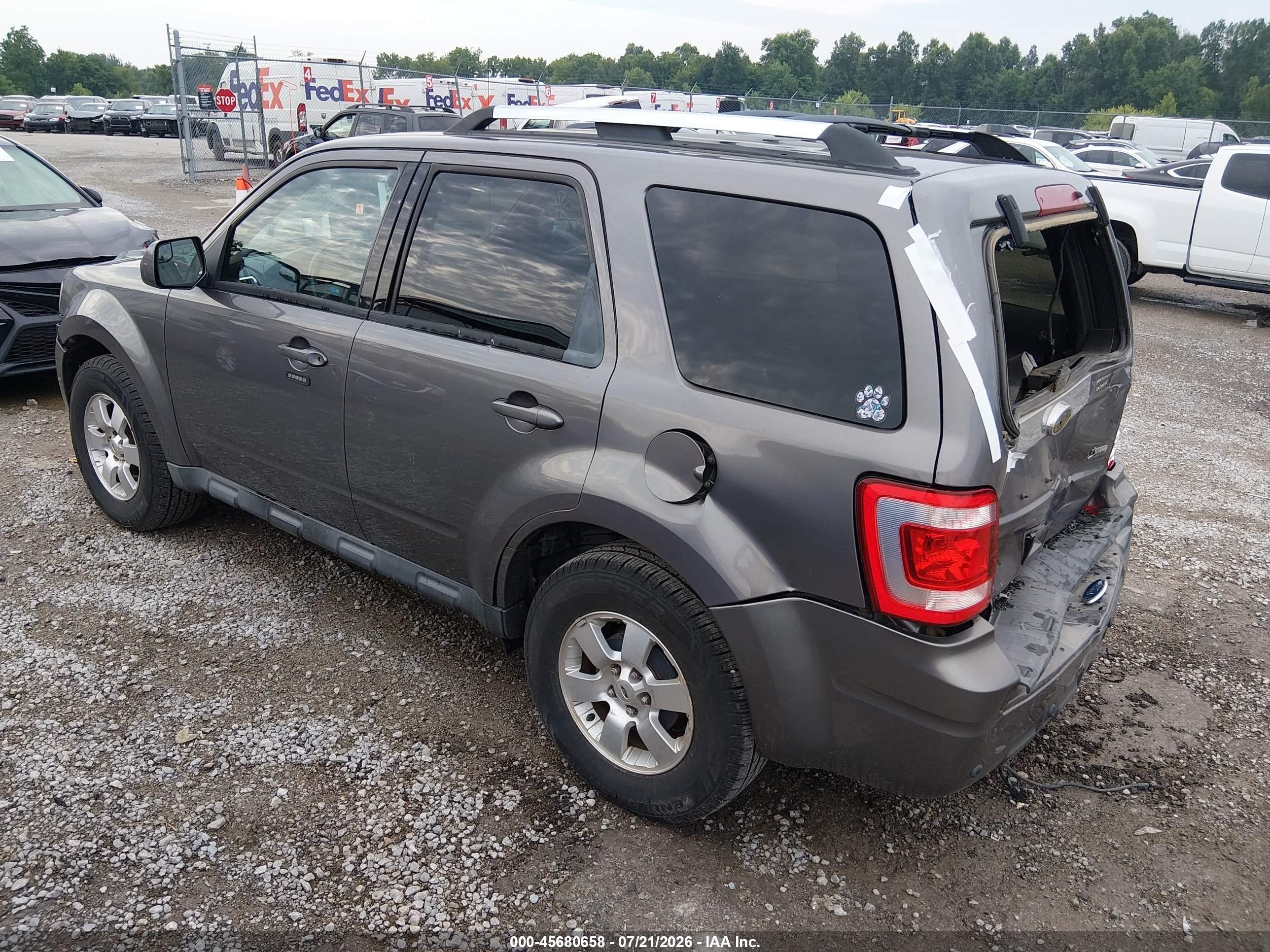 2010 Ford Escape Limited Gray vin: 1FMCU0EG0AKC15211