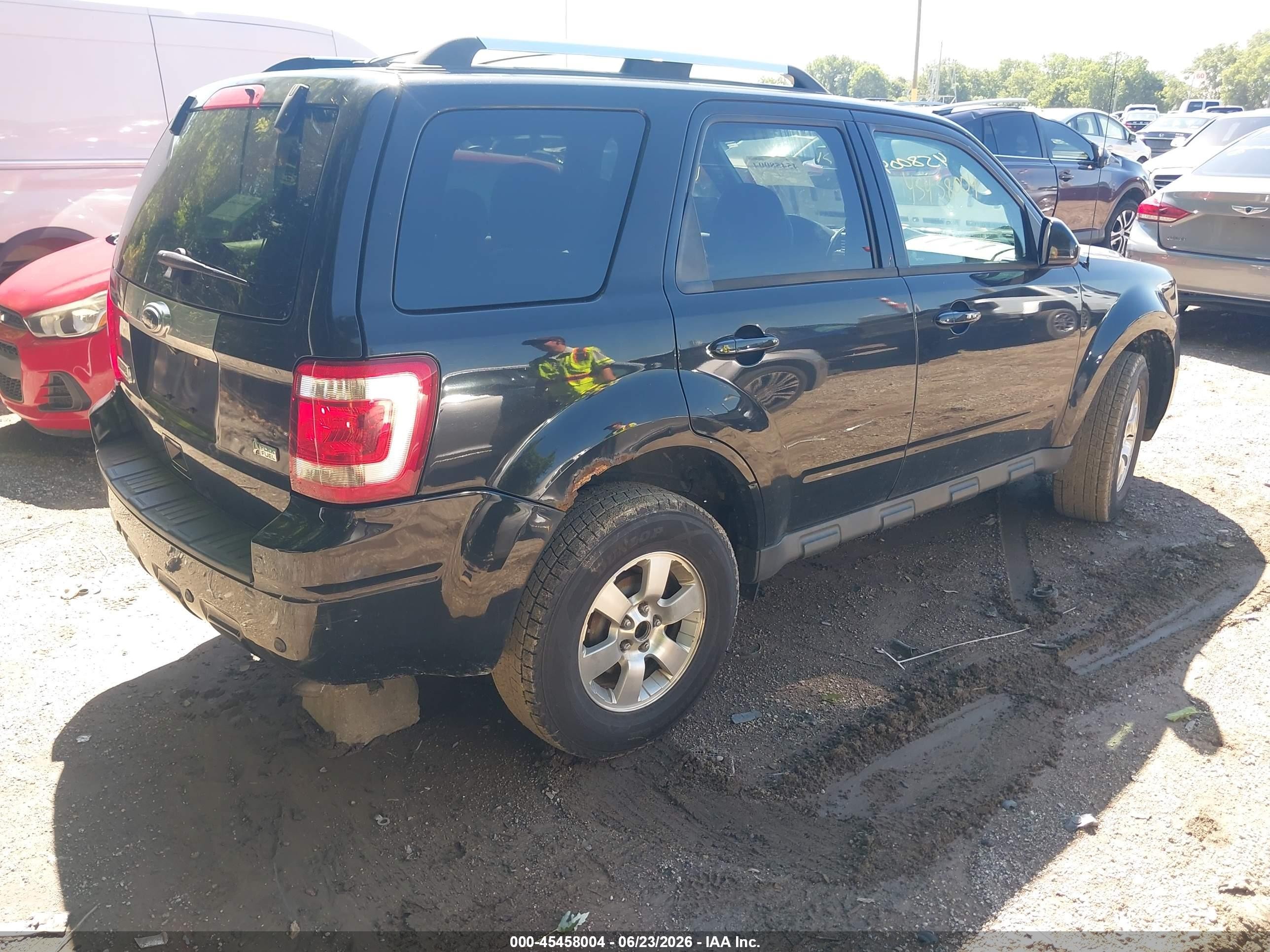 2011 Ford Escape Limited Black vin: 1FMCU0EG0BKA31825
