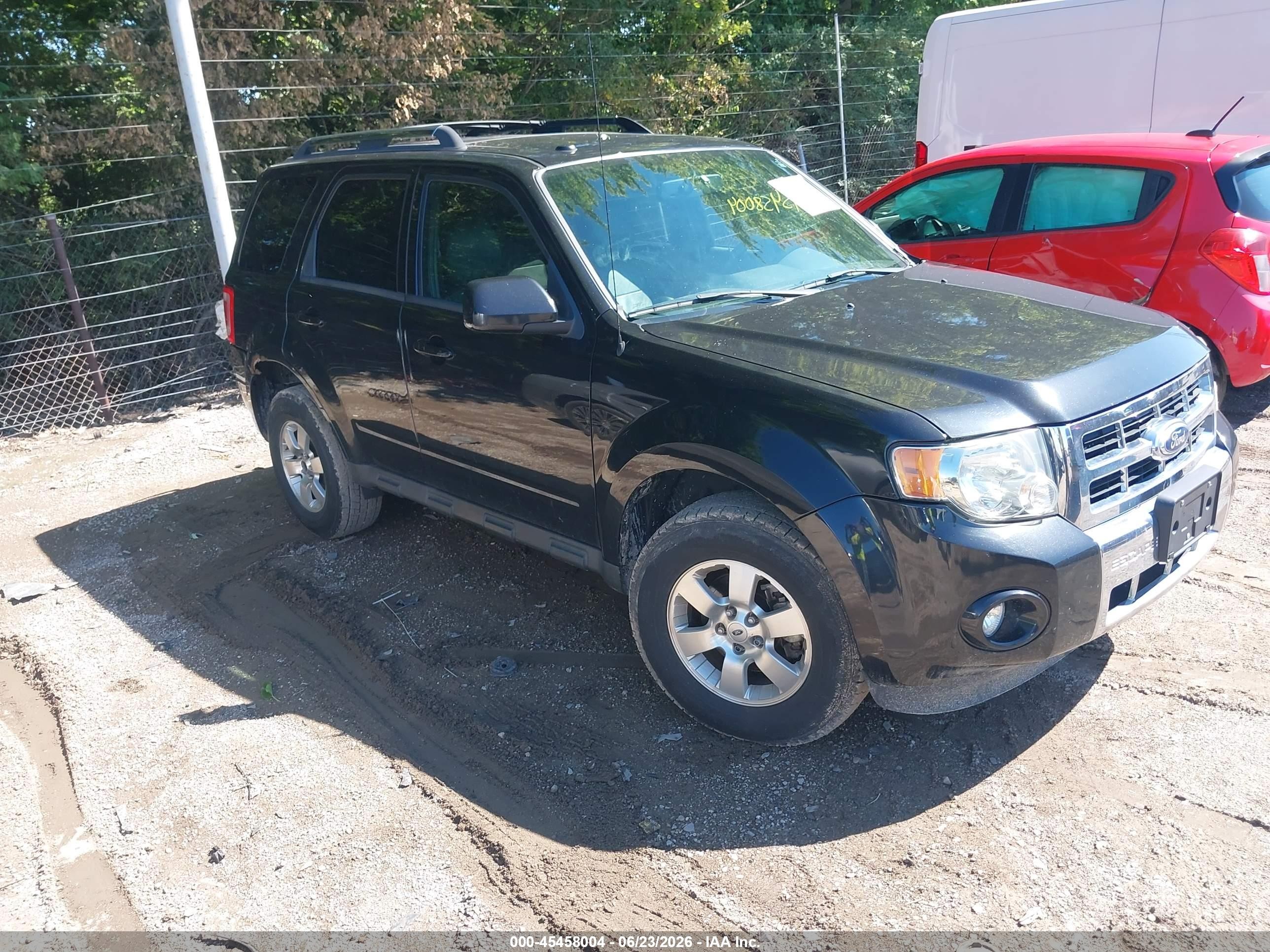 2011 Ford Escape Limited Black vin: 1FMCU0EG0BKA31825