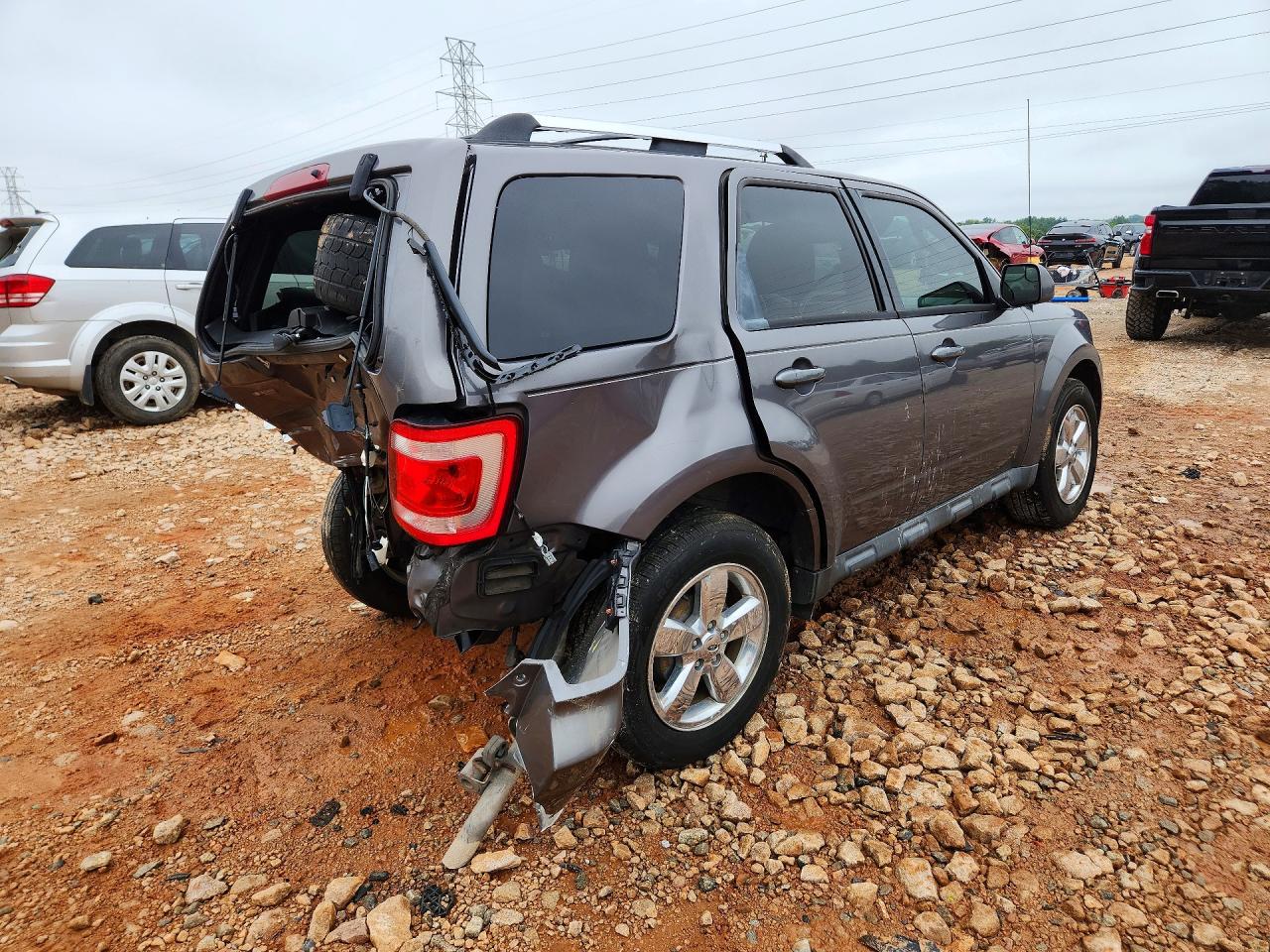 2011 Ford Escape Limited Gray vin: 1FMCU0EG0BKB02893