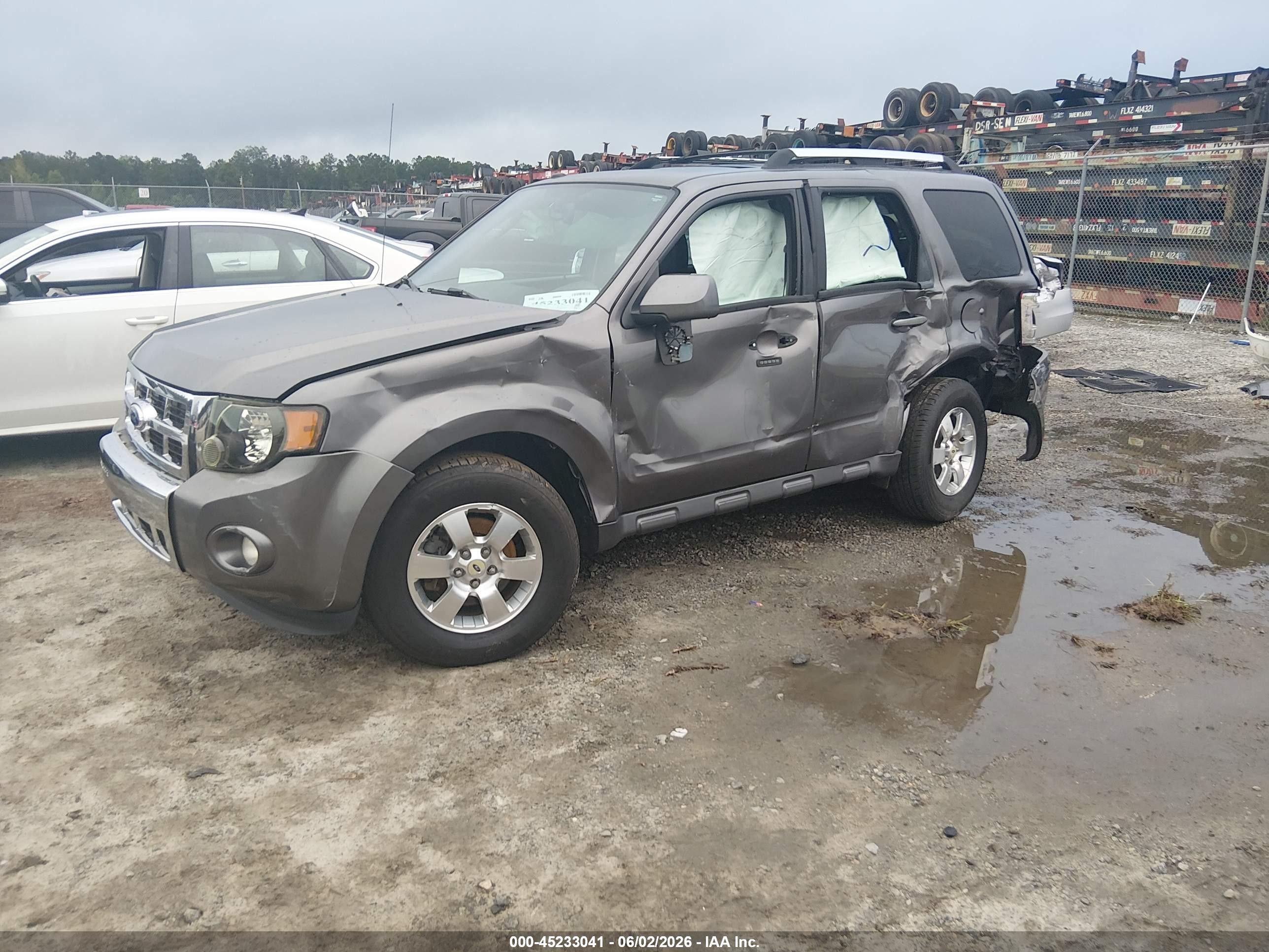 2011 Ford Escape Limited Gray vin: 1FMCU0EG0BKB27227
